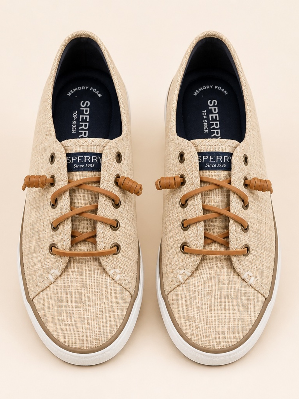 SPERRY Pier View Crosshatch LNN Sneaker Size 9M